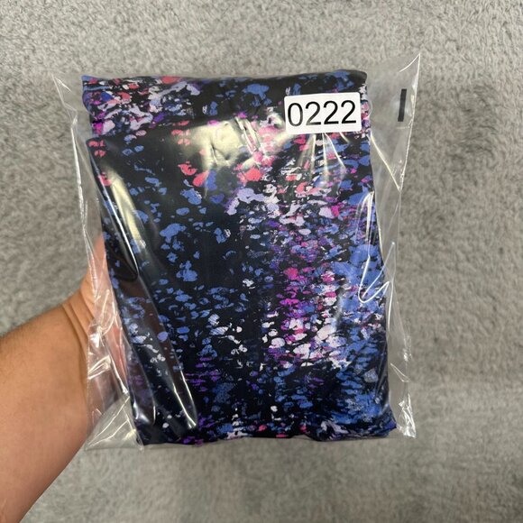 CALVIN KLEIN Womens Leggings Multicolor Spatter Size OX (~12W) Stretch Printed - Picture 11 of 11